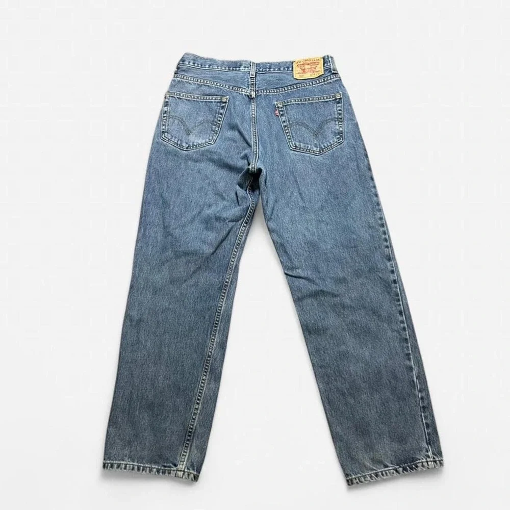 Vintage Levi‎ 550 Relaxed Fit Jeans Light Wash Size 34x30